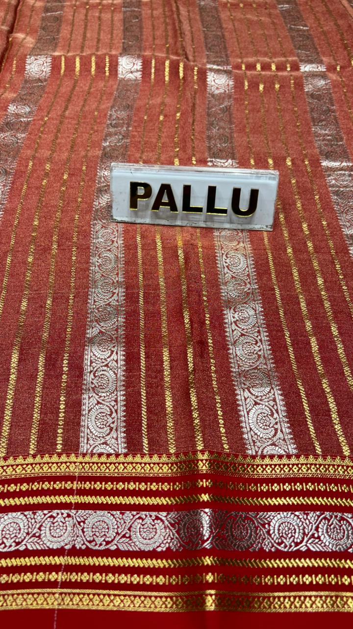 Pure Mysore Silk Saree.
