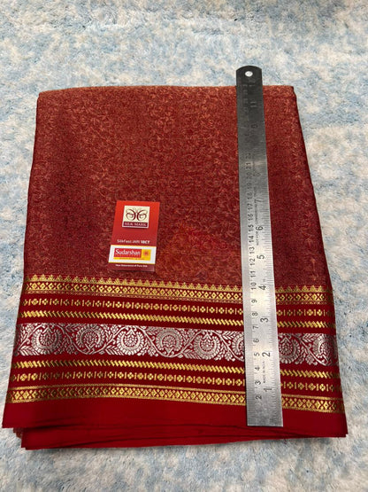 Pure Mysore Silk Saree.