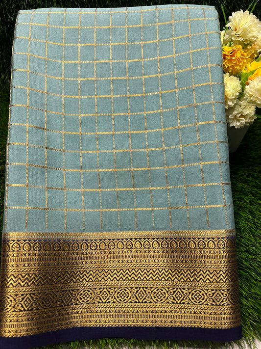 Pure Mysore Silk Saree.