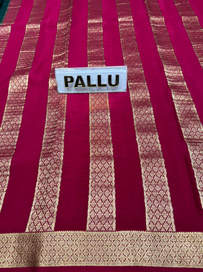 Pure Mysore Silk Saree.