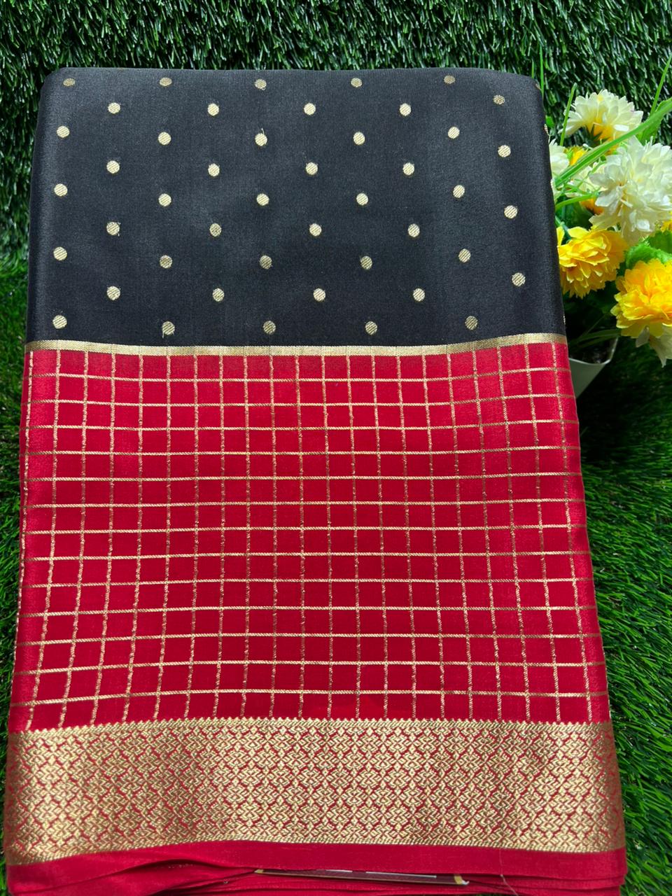 Pure Mysore Silk Saree.