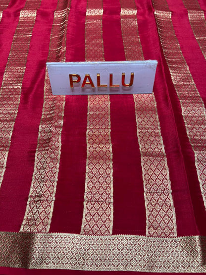 Pure Mysore Silk Saree.