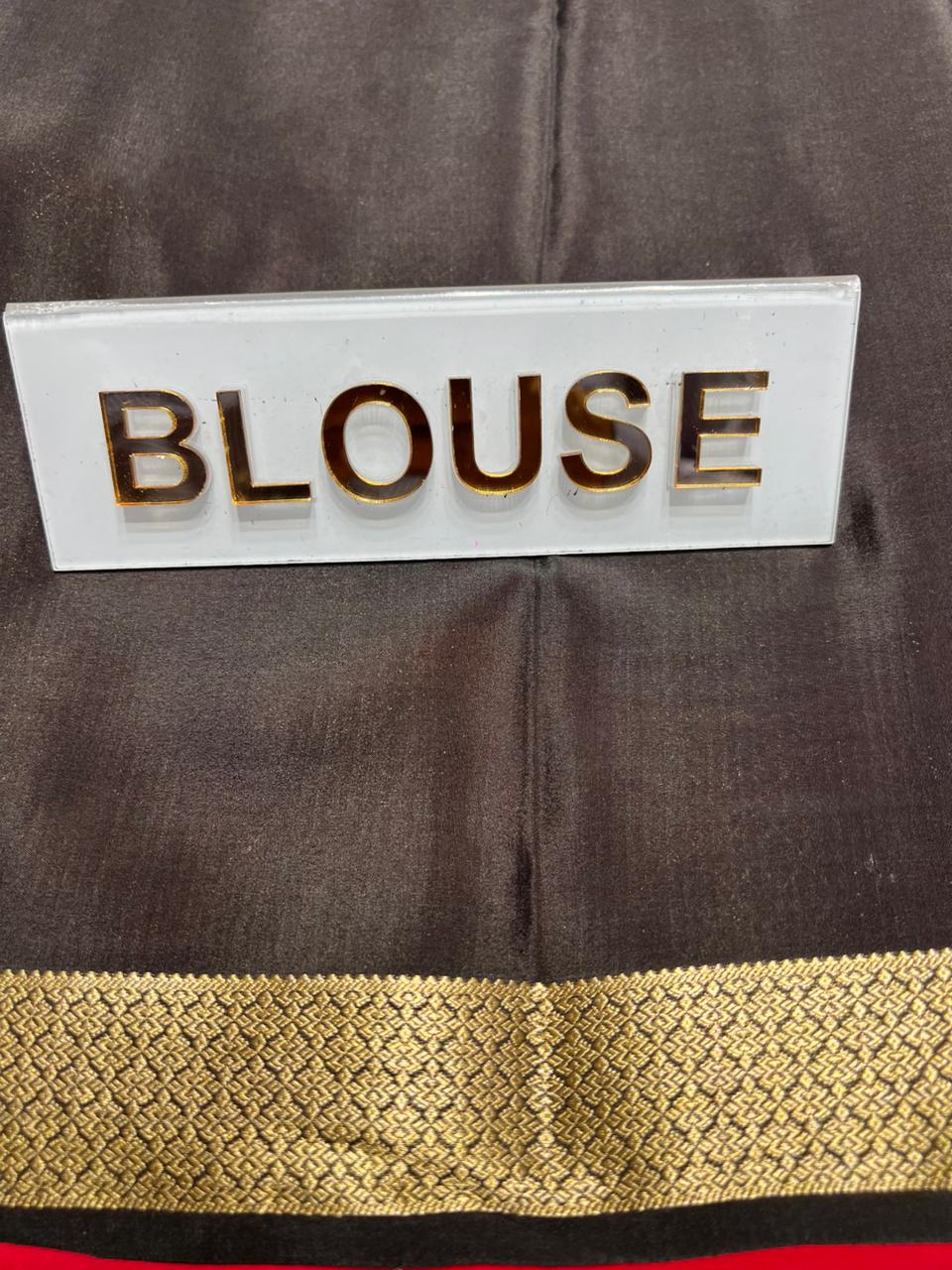 Pure Mysore Silk Saree.
