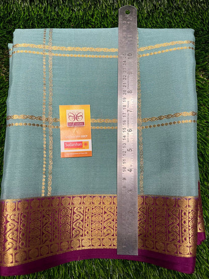 Pure Mysore Silk Saree.