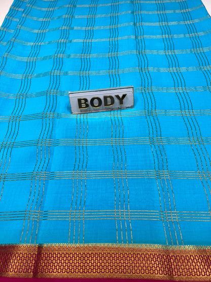 Pure Mysore Silk Saree.