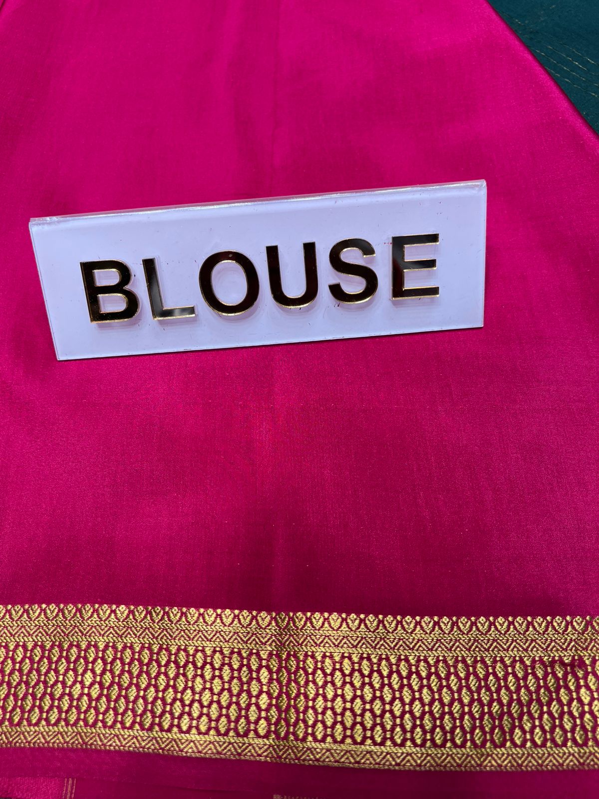 Pure Mysore Silk Saree.
