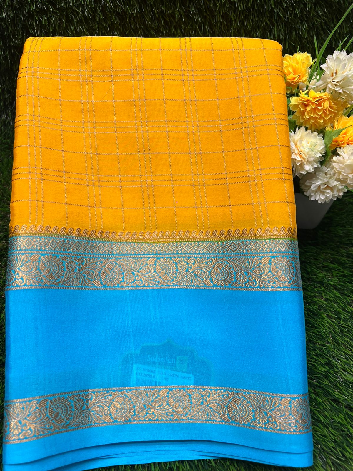 Pure Mysore Silk Saree.