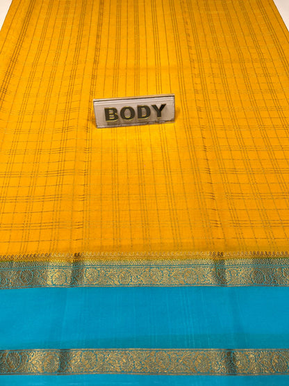 Pure Mysore Silk Saree.