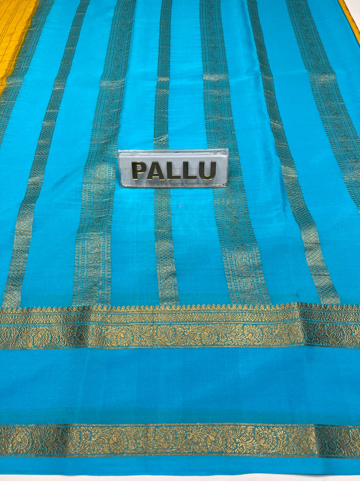 Pure Mysore Silk Saree.