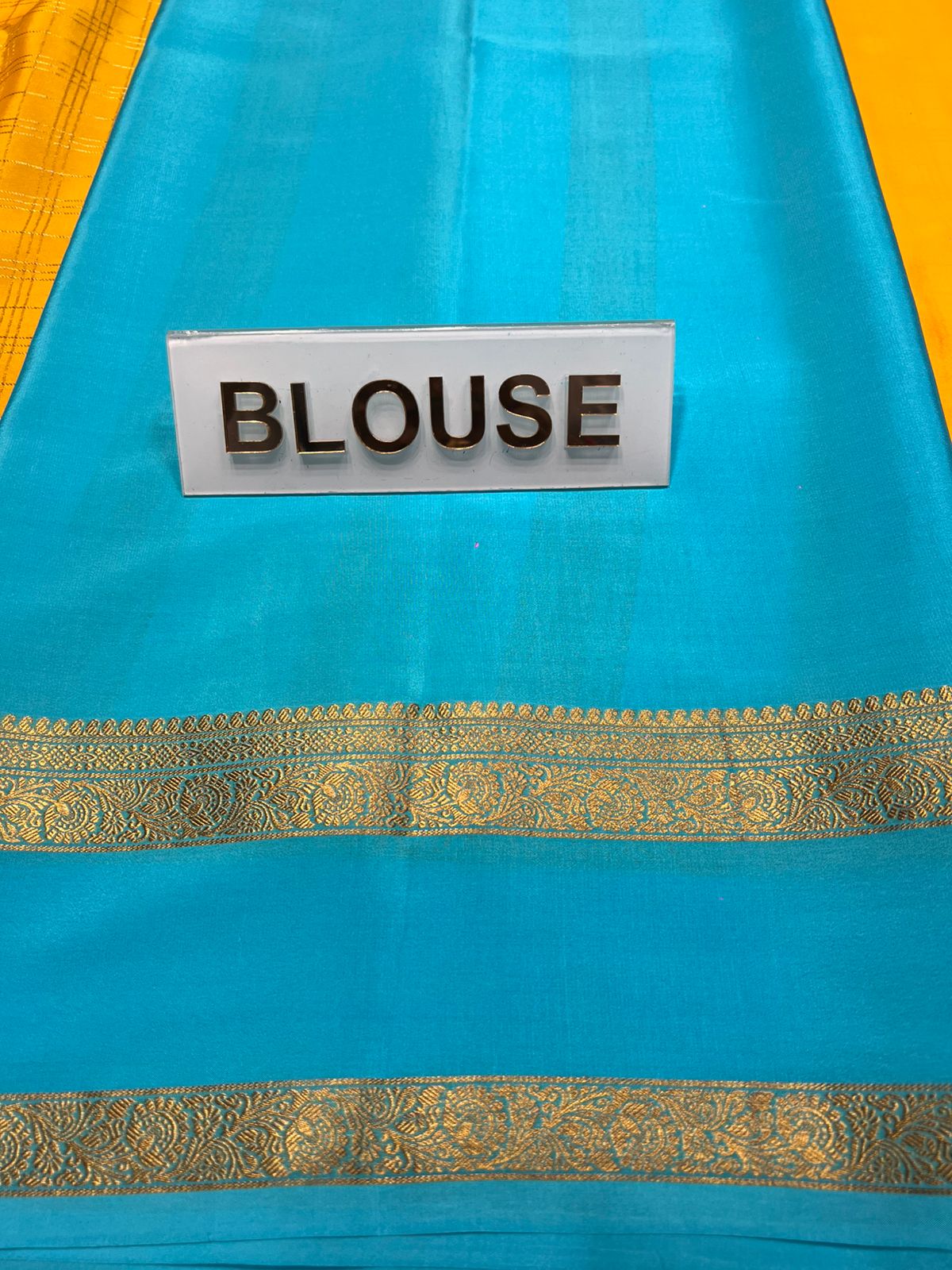 Pure Mysore Silk Saree.