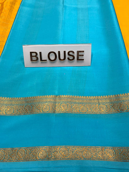 Pure Mysore Silk Saree.