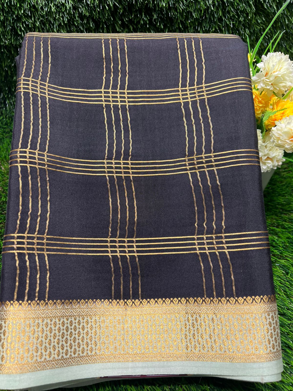 Pure Mysore Silk Saree.