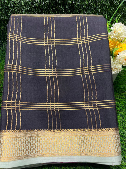 Pure Mysore Silk Saree.