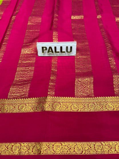 Pure Mysore Silk Saree.