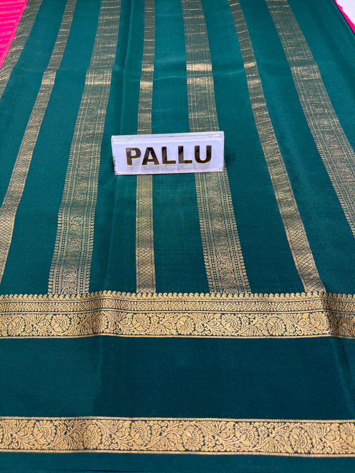 Pure Mysore Silk Saree.