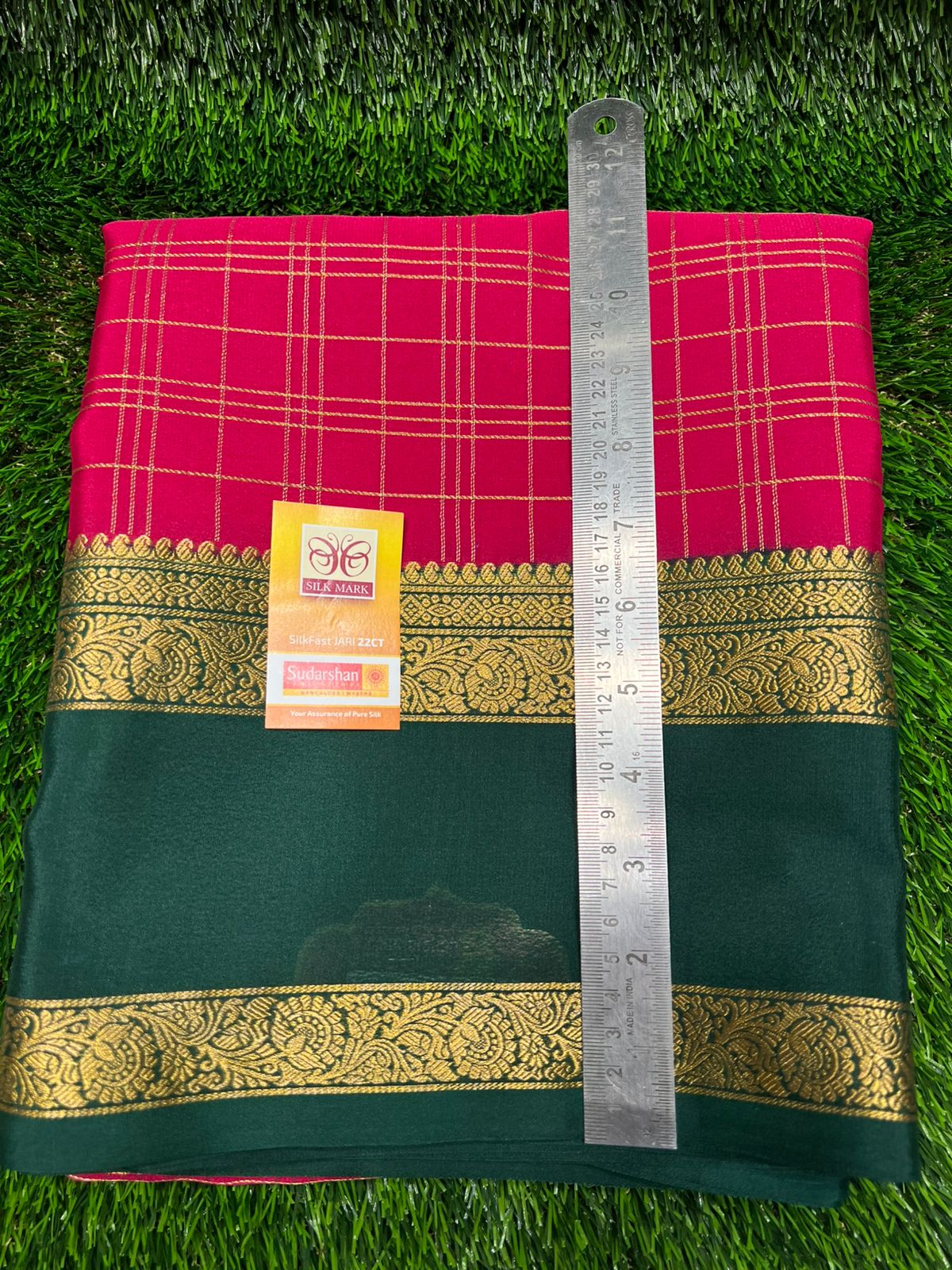 Pure Mysore Silk Saree.
