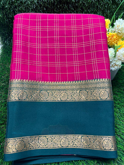Pure Mysore Silk Saree.