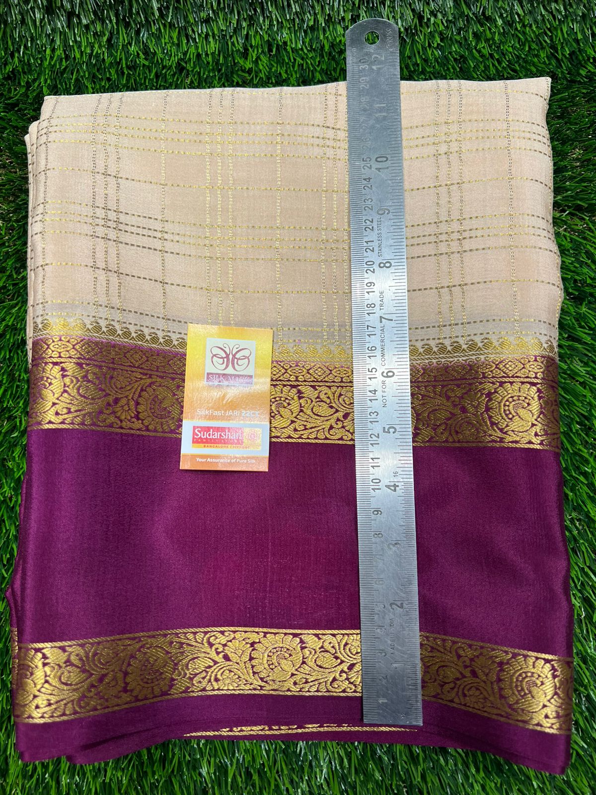 Pure Mysore Silk Saree.