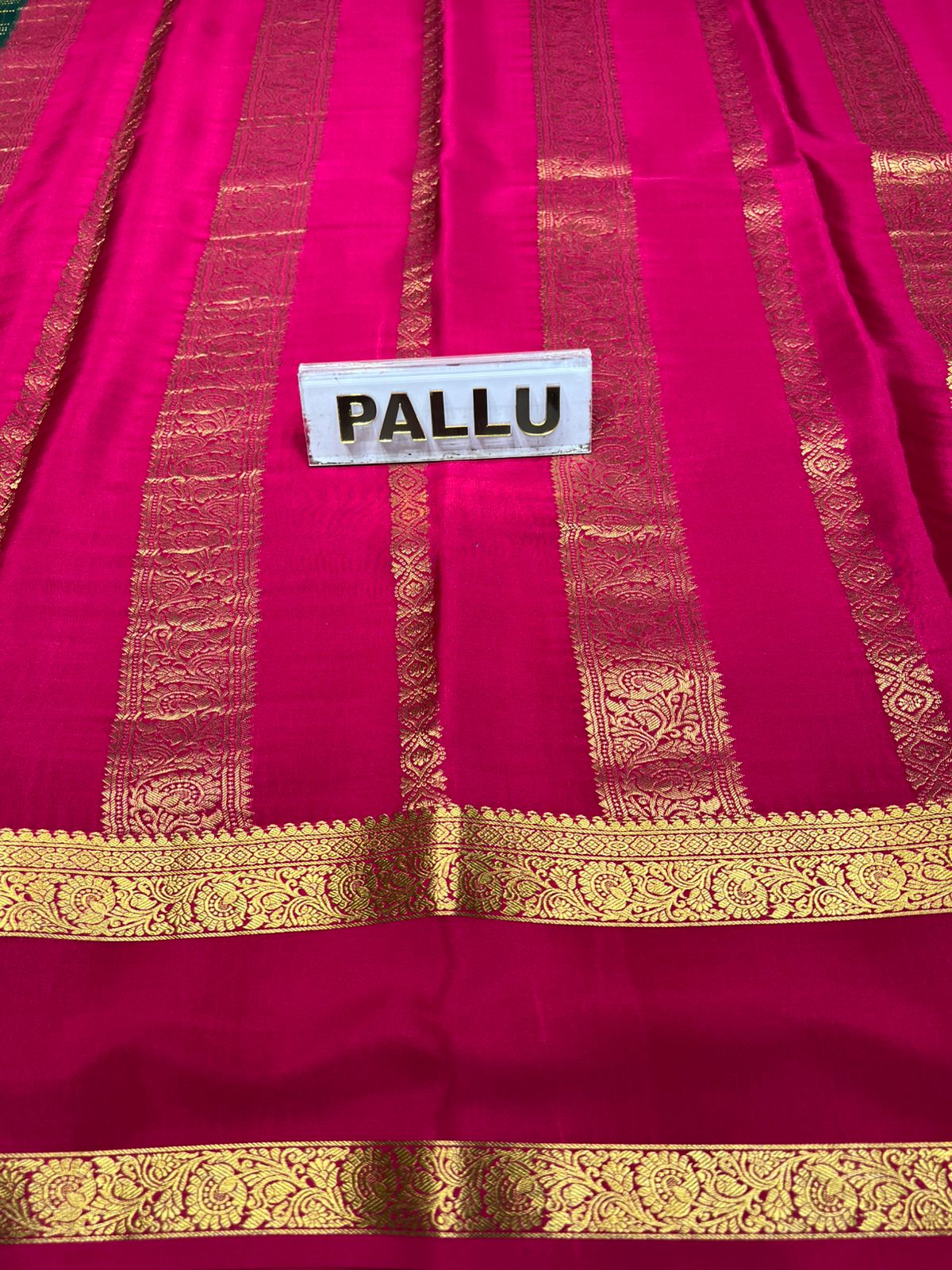 Pure Mysore Silk Saree.