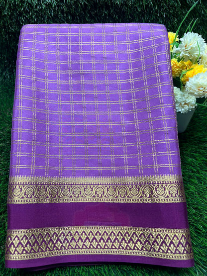 Pure Mysore Silk Saree.