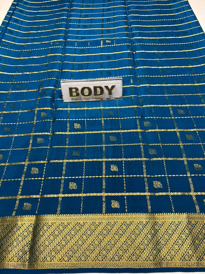 Pure Mysore Silk Saree.