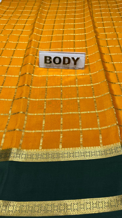 Pure Mysore Silk Saree.