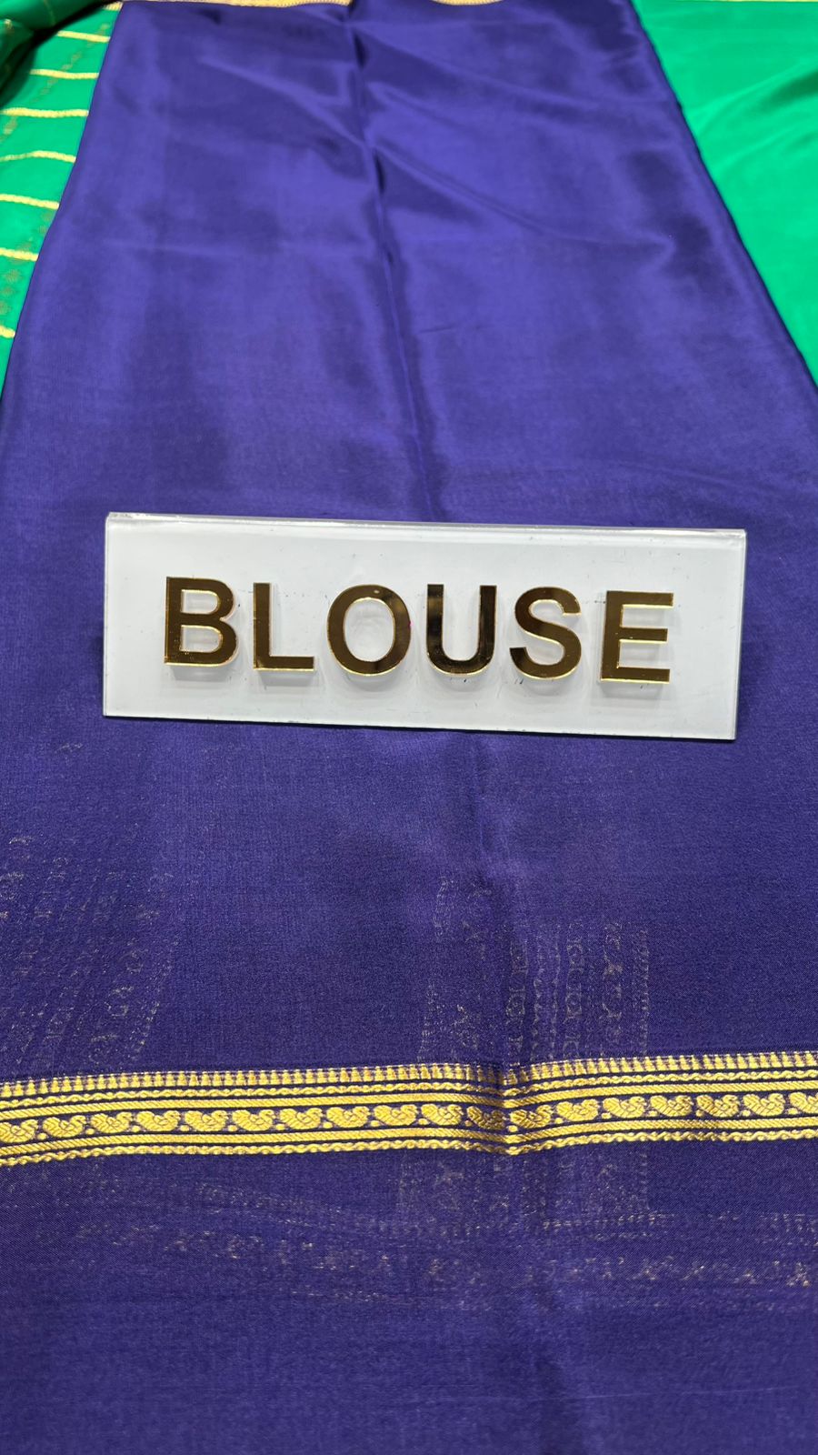 Pure Mysore Silk Saree.