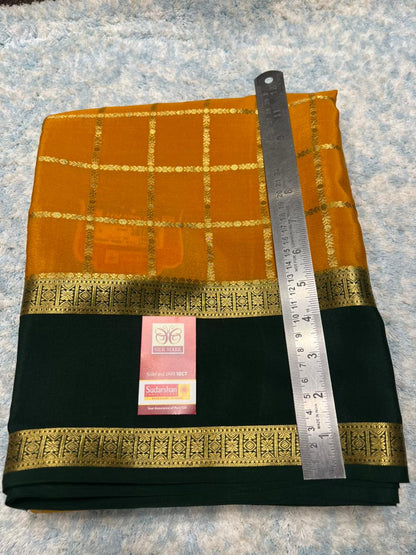 Pure Mysore Silk Saree.