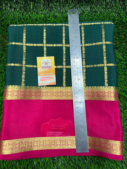 Pure Mysore Silk Saree.