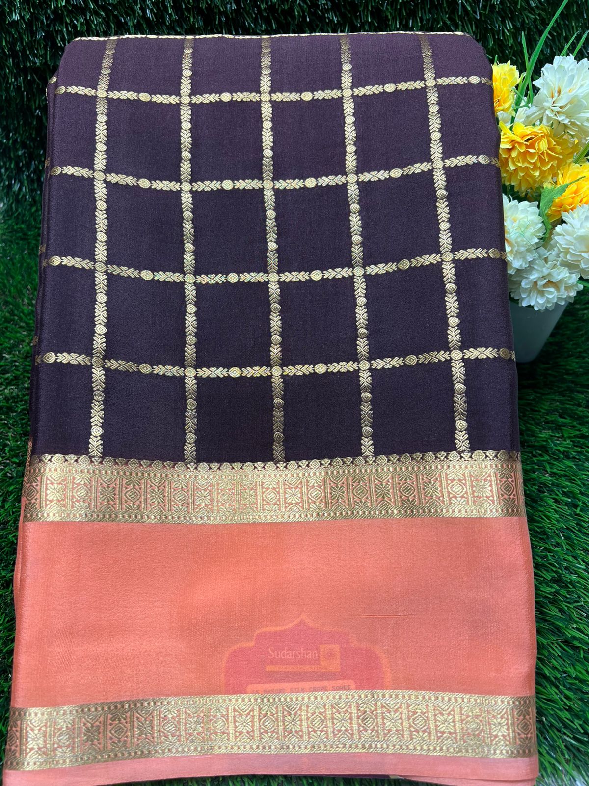 Pure Mysore Silk Saree.