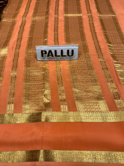 Pure Mysore Silk Saree.