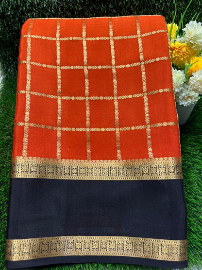 Pure Mysore Silk Saree.