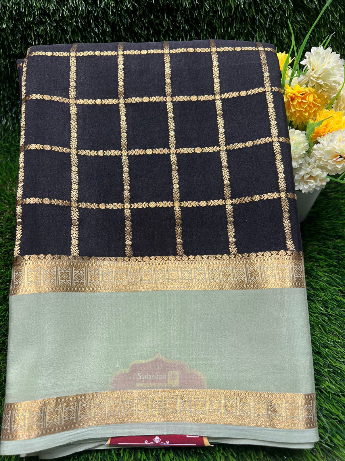 Pure Mysore Silk Saree.