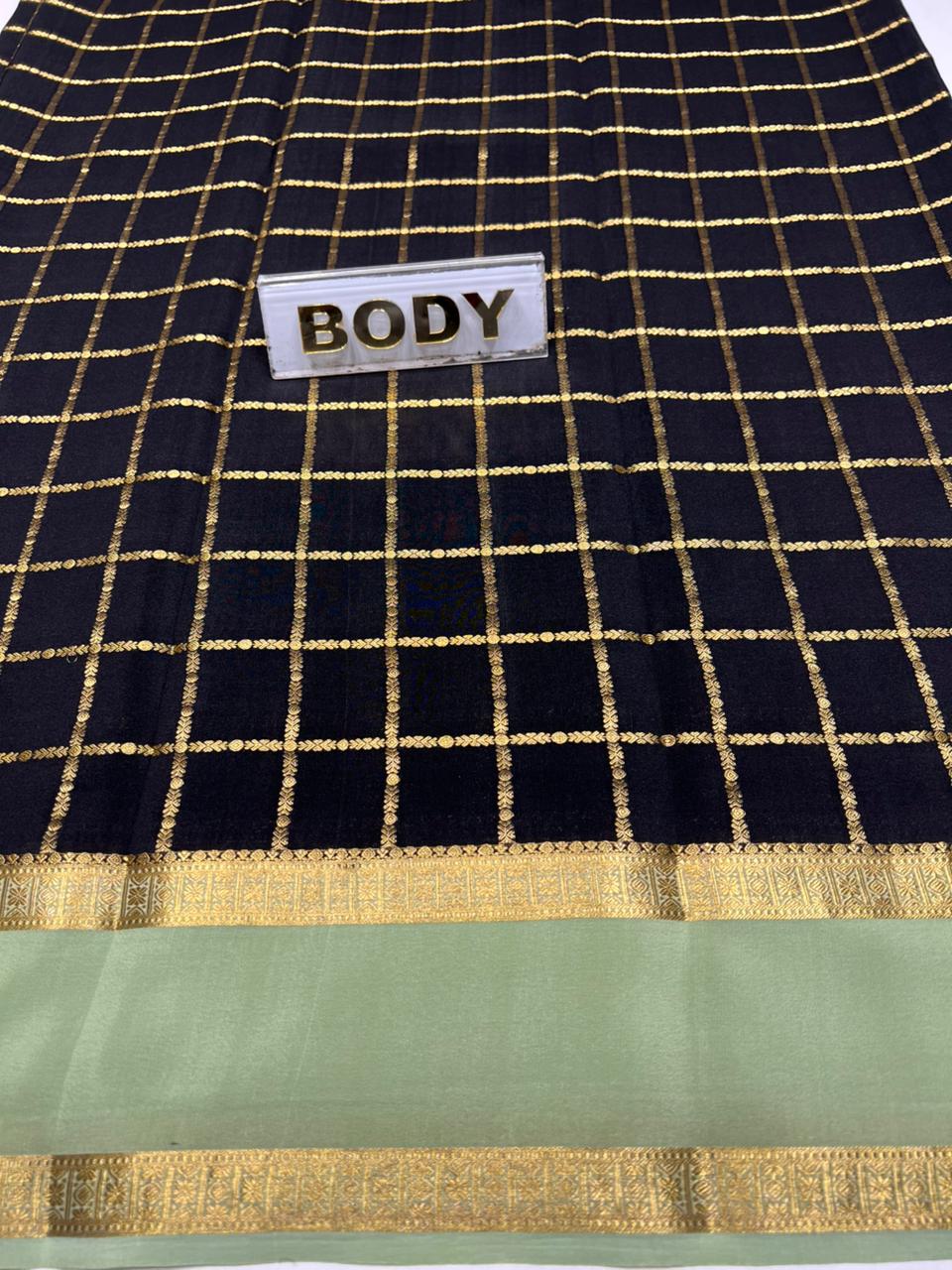 Pure Mysore Silk Saree.
