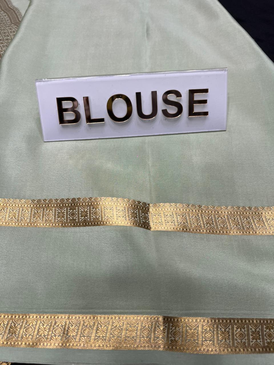 Pure Mysore Silk Saree.