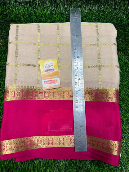 Pure Mysore Silk Saree.
