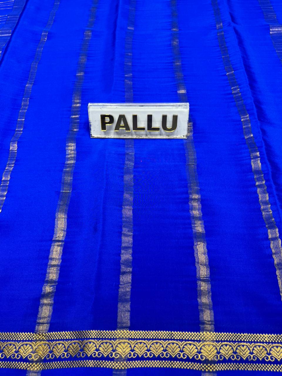 Pure Mysore Silk Saree.