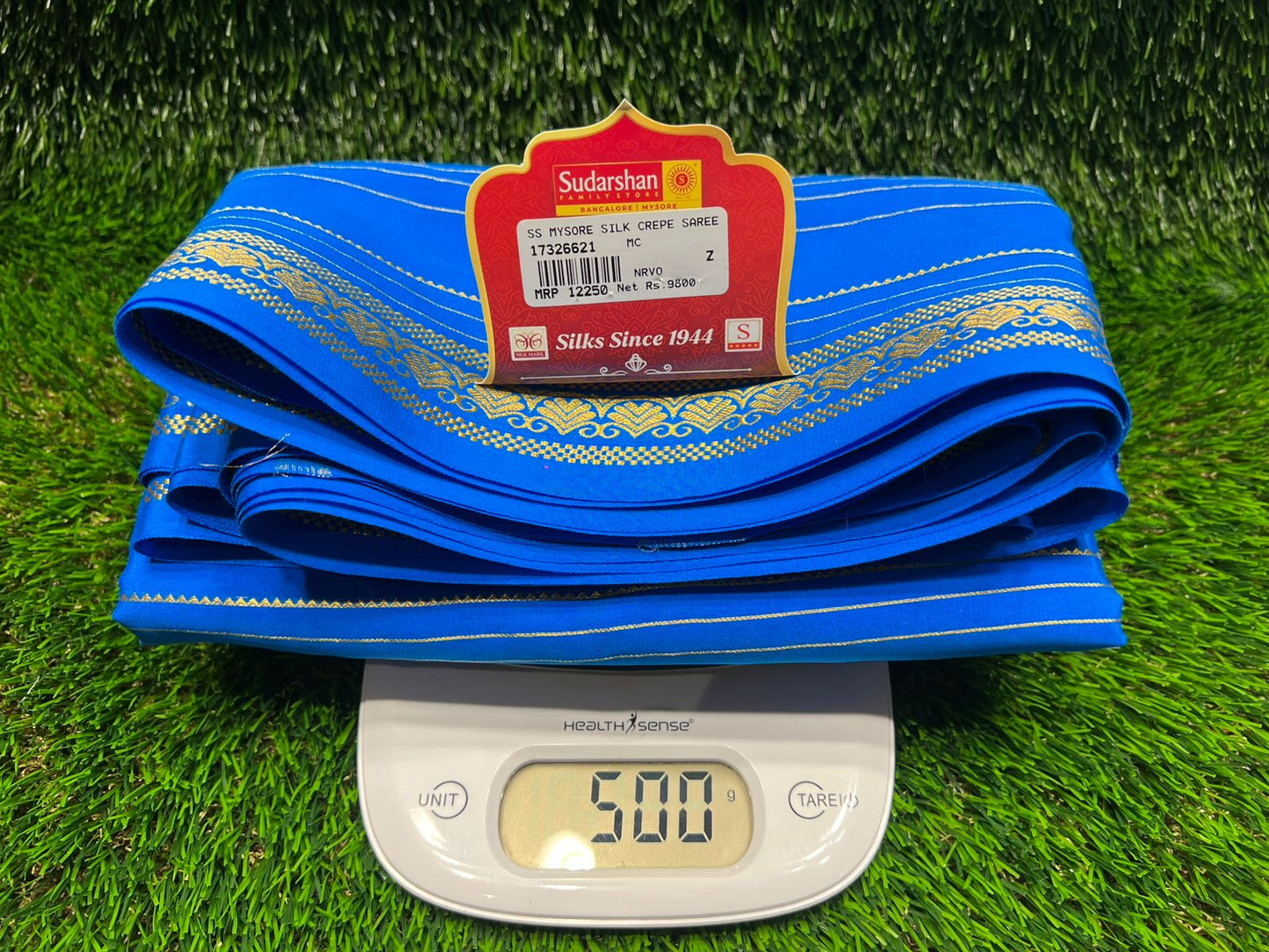 Pure Mysore Silk Saree.