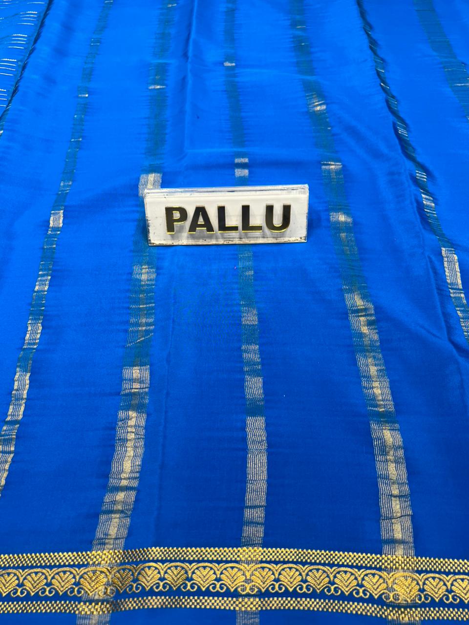 Pure Mysore Silk Saree.