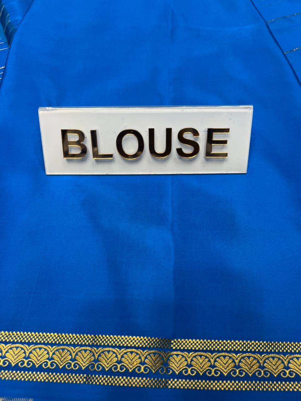 Pure Mysore Silk Saree.