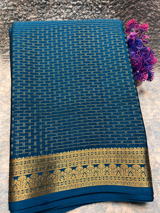 Pure Mysore Silk Saree.