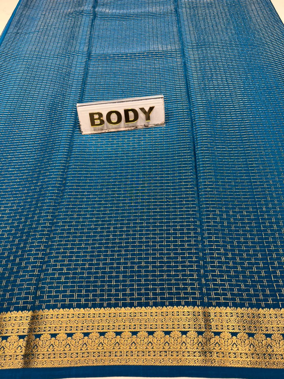 Pure Mysore Silk Saree.