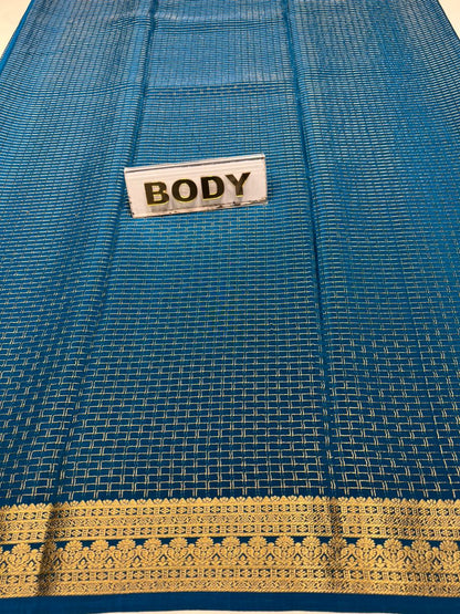 Pure Mysore Silk Saree.