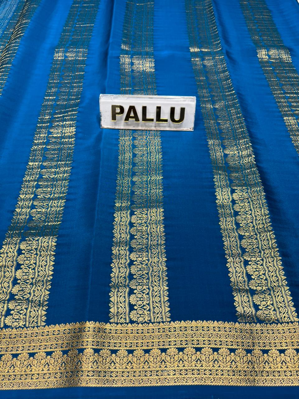 Pure Mysore Silk Saree.