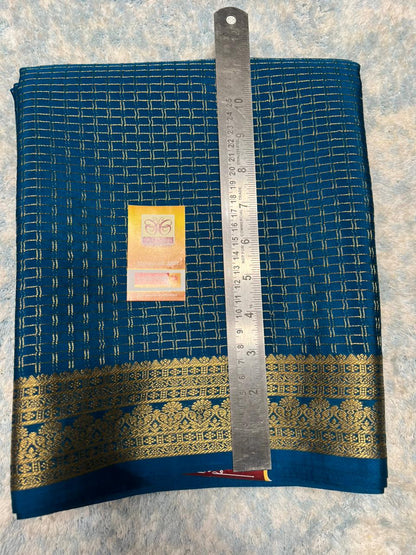 Pure Mysore Silk Saree.