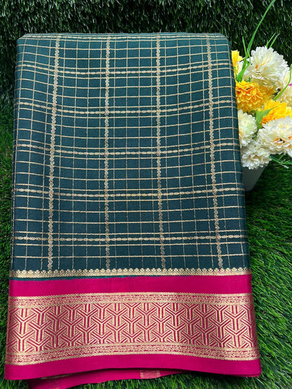 Pure Mysore Silk Saree.