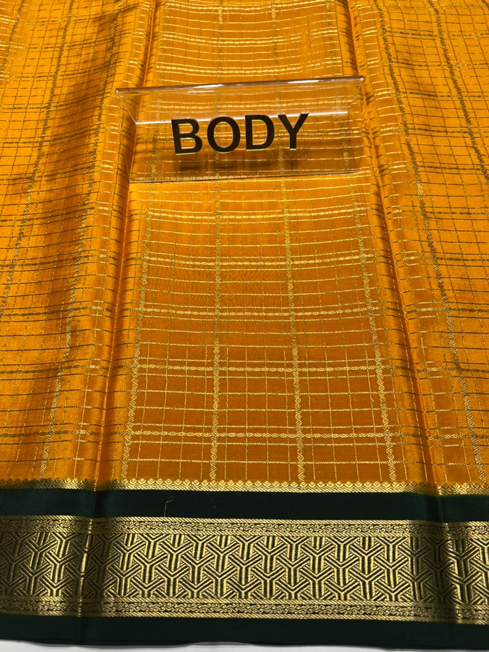 Pure Mysore Silk Saree.