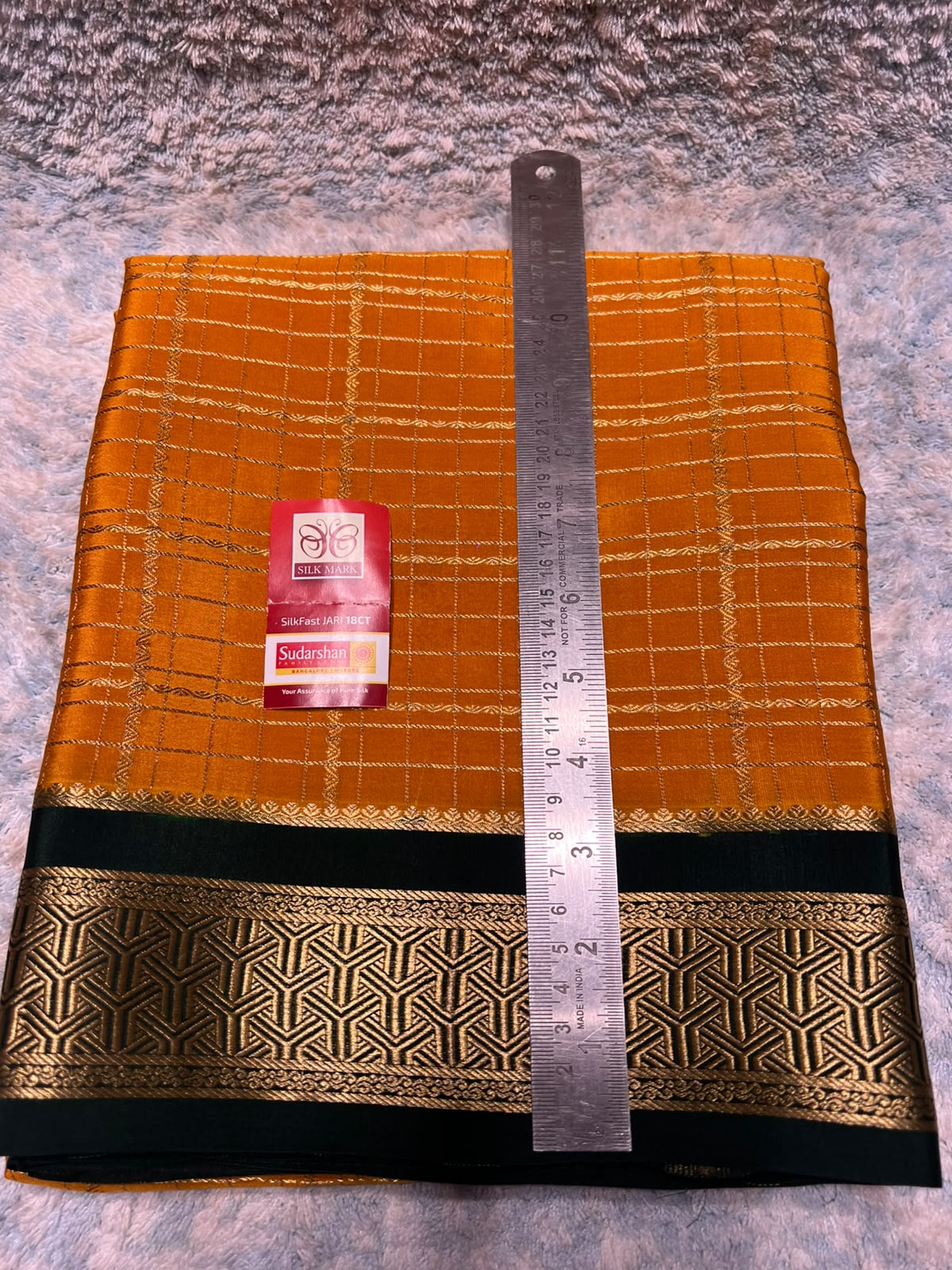 Pure Mysore Silk Saree.