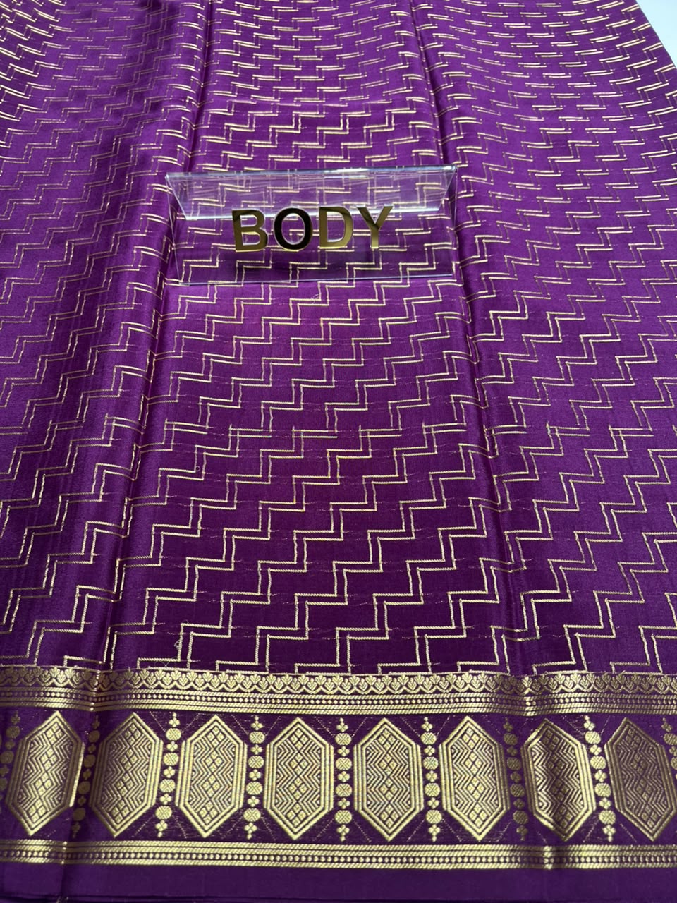 Pure Mysore Silk Saree.