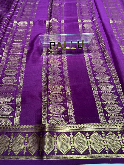 Pure Mysore Silk Saree.